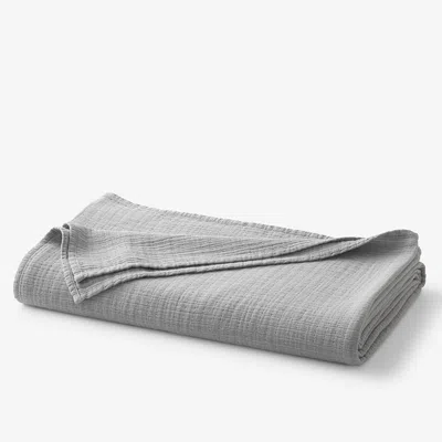 The Company Store Gossamer Cotton Blanket In Gray