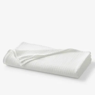 The Company Store Gossamer Cotton Blanket In White