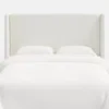 The Company Store Gramercy Linen Headboard In White