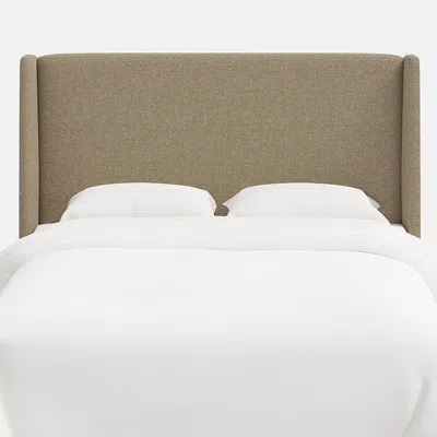 The Company Store Gramercy Textured Linen Headboard In Beige