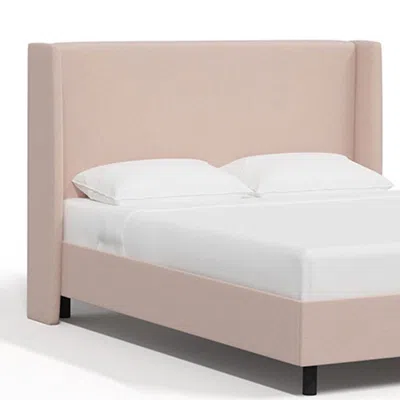 The Company Store Gramercy Velvet Headboard In Pink