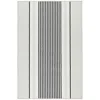 The Company Store Gunner Stripe Washable Rug In Gray