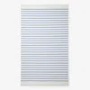 The Company Store Hammam Cotton Beach Towel In Blue Stripe