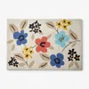 The Company Store Hand-hooked Indoor/outdoor Rug In Beige/red/teal