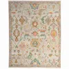 The Company Store Hand Knotted Traditional Wool Rug In Beige