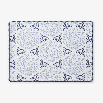 The Company Store Hanukkah Placemats, Set Of 4 In Blue
