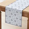 The Company Store Hanukkah Table Runner In Blue