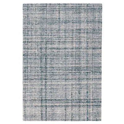 The Company Store Harris Hand Hooked Wool Rug In Blue/brown
