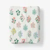 The Company Store Hawthorne Classic Cool Percale Fitted Bed Sheet In Multi
