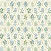 The Company Store Hawthorne Traditional Wallpaper In Blue/green