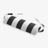 The Company Store Headrest In Black/white
