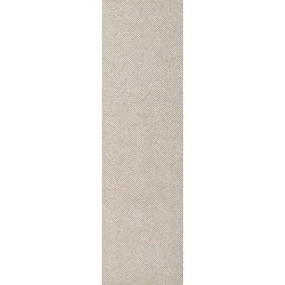 The Company Store Herringbone Hand Tufted Wool Rug