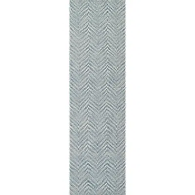 The Company Store Herringbone Hand Tufted Wool Rug