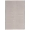 The Company Store Herringbone Handwoven Cotton Rug In Dove Gray