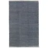 The Company Store Herringbone Handwoven Cotton Rug In Navy