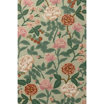 The Company Store Highgrove Wool Rug In Green