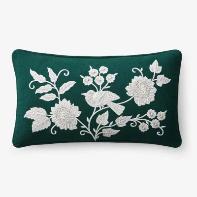 The Company Store Holiday Decorative Pillow Cover In Green