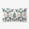 The Company Store Holiday Decorative Pillow Cover In Multi