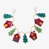 The Company Store Holiday Felt Bunting In Multi