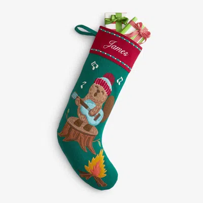 The Company Store Holiday Felt Stocking In Multi