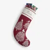 The Company Store Holiday Stocking In Red
