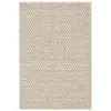 The Company Store Honeycomb Handwoven Wool Rug In Beige
