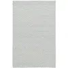 The Company Store Honeycomb Handwoven Wool Rug In Light Blue