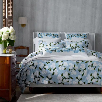 The Company Store Hydrangea Classic Cool Cotton Percale Comforter In Powder Blue