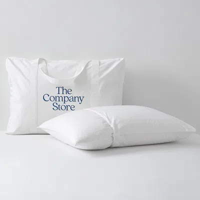 The Company Store Imperial German Batiste Pillow And Protector Set In White