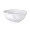 The Company Store Incanto Stripe Serving Bowls In White