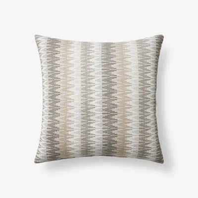 The Company Store Indoor/outdoor Toss Pillow In Beige