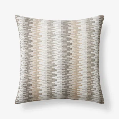 The Company Store Indoor/outdoor Toss Pillow In Beige