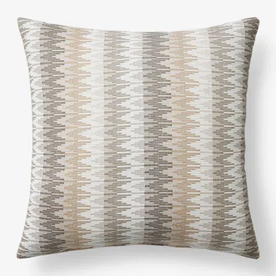The Company Store Indoor/outdoor Toss Pillow In Beige