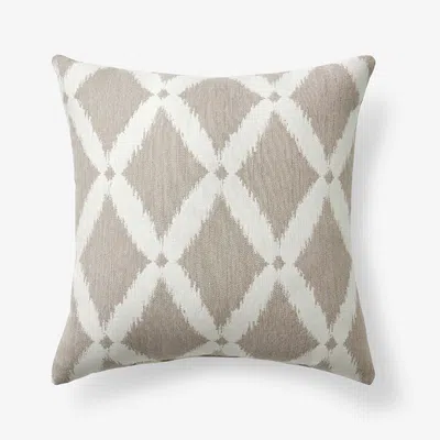 The Company Store Indoor/outdoor Toss Pillow In Beige