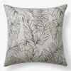 The Company Store Indoor/outdoor Toss Pillow In Beige/black