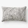 The Company Store Indoor/outdoor Toss Pillow In Beige/black