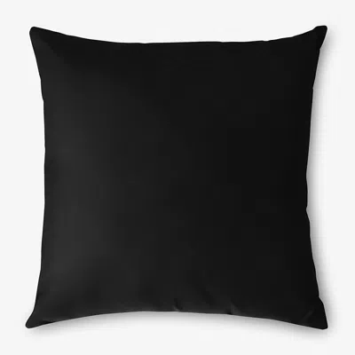 The Company Store Indoor/outdoor Toss Pillow In Black
