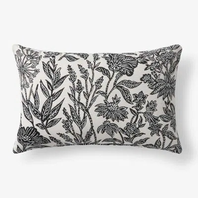 The Company Store Indoor/outdoor Toss Pillow In Black