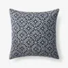 The Company Store Indoor/outdoor Toss Pillow In Blue