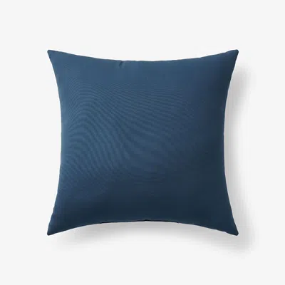 The Company Store Indoor/outdoor Toss Pillow In Blue