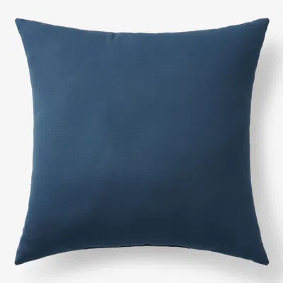 The Company Store Indoor/outdoor Toss Pillow In Blue