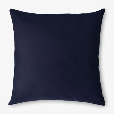 The Company Store Indoor/outdoor Toss Pillow In Blue