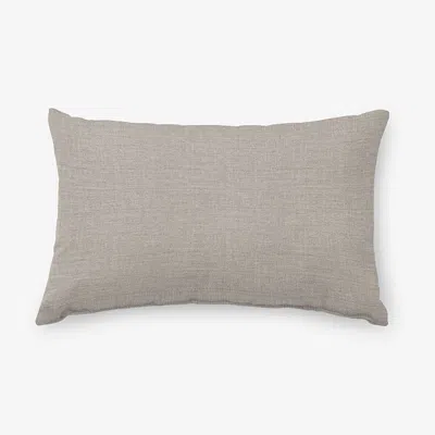 The Company Store Indoor/outdoor Toss Pillow In Gray