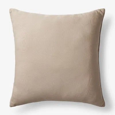 The Company Store Indoor/outdoor Toss Pillow In Antique Beige