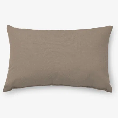The Company Store Indoor/outdoor Toss Pillow In Beige