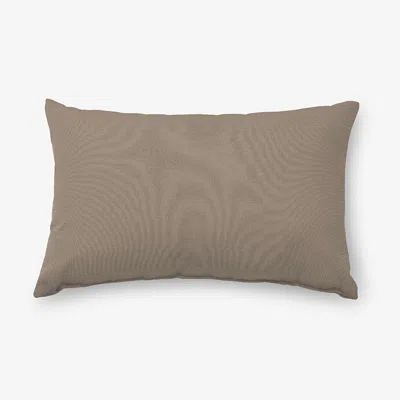 The Company Store Indoor/outdoor Toss Pillow In Beige/brown