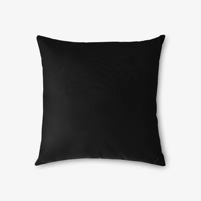 The Company Store Indoor/outdoor Toss Pillow In Black