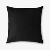 The Company Store Indoor/outdoor Toss Pillow In Black