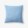 The Company Store Indoor/outdoor Toss Pillow In Blue/light Blue