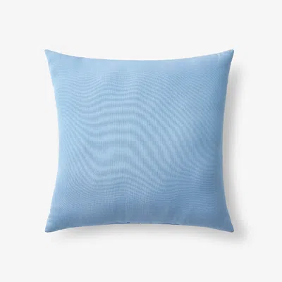 The Company Store Indoor/outdoor Toss Pillow In Blue/light Blue